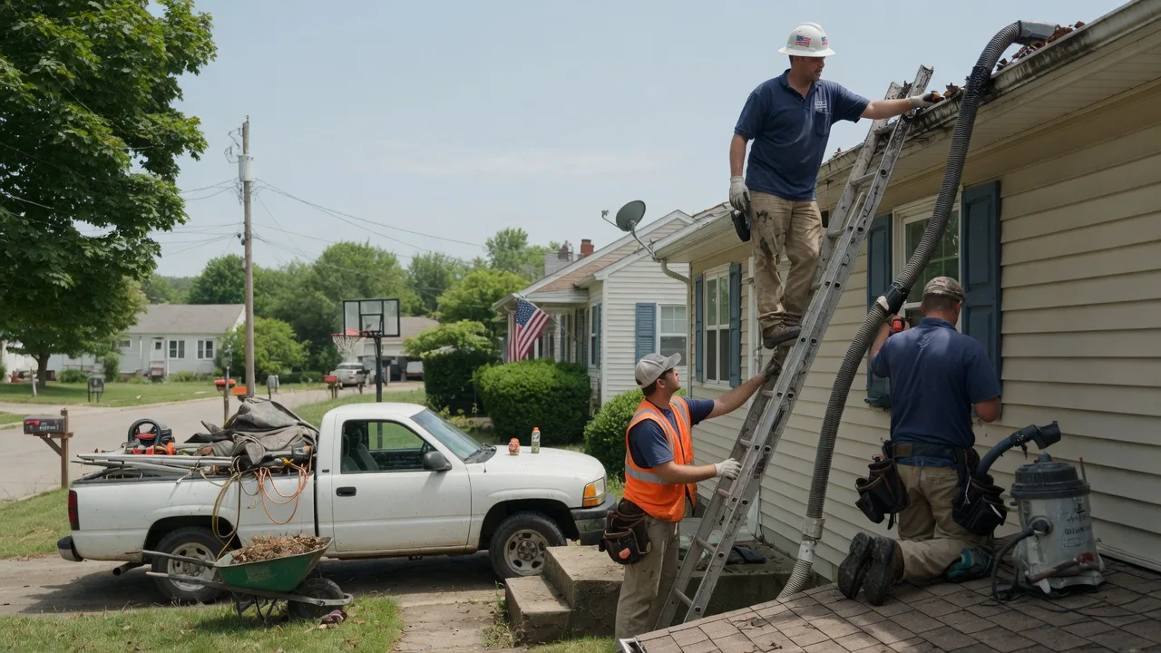 Gutter Installation in Happy, TX near me
